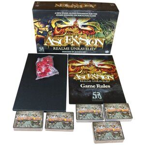 Ascension Realms Unraveled Deckbuilding Game Stone Blade NIOB